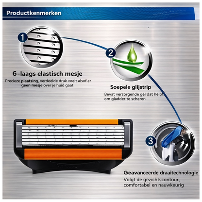 32-Pack Scheermesjes - voor Fusion 5 - alle fusion series - Power - Proglide & Proshield