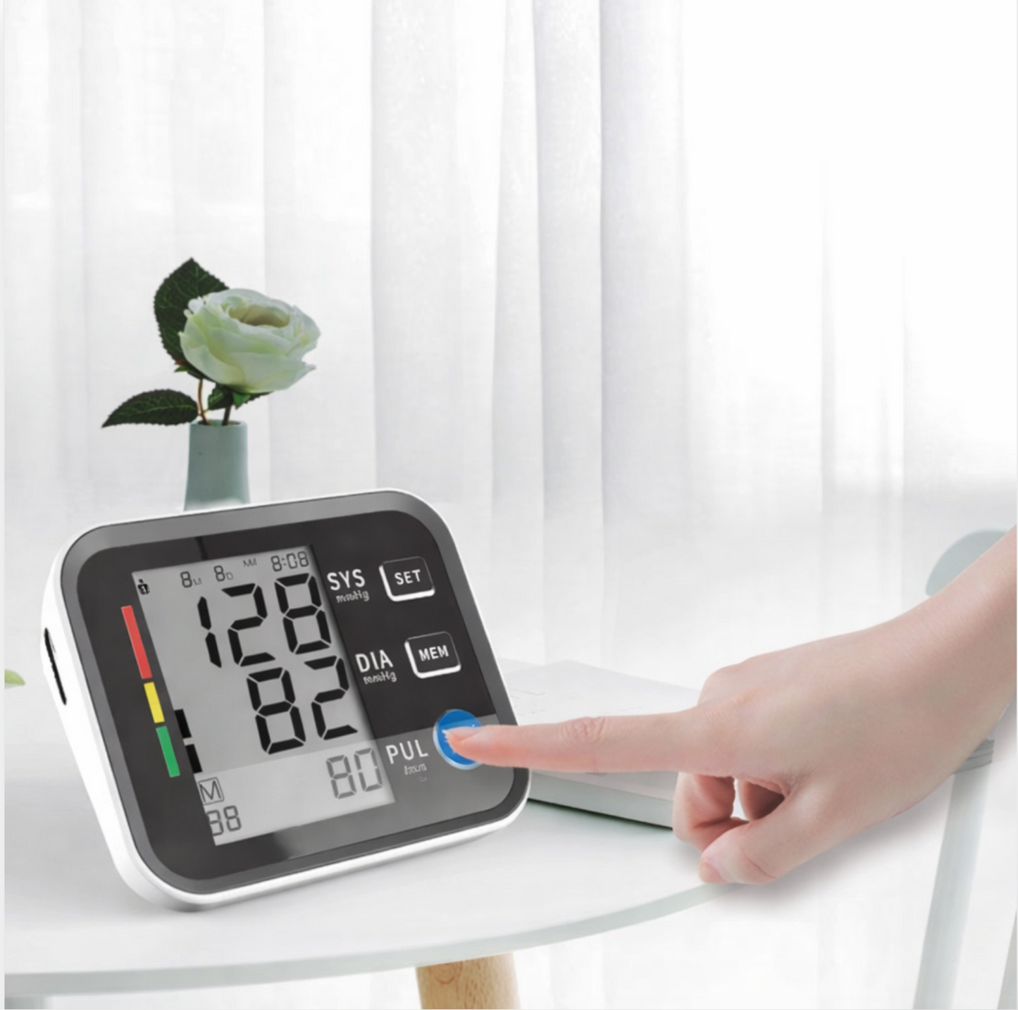 Bloeddrukmeter Bovenarm - Hartslagmeter - Manchet 22 tot 42 cm