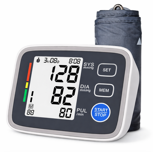 Bloeddrukmeter Bovenarm - Hartslagmeter - Manchet 22 tot 42 cm