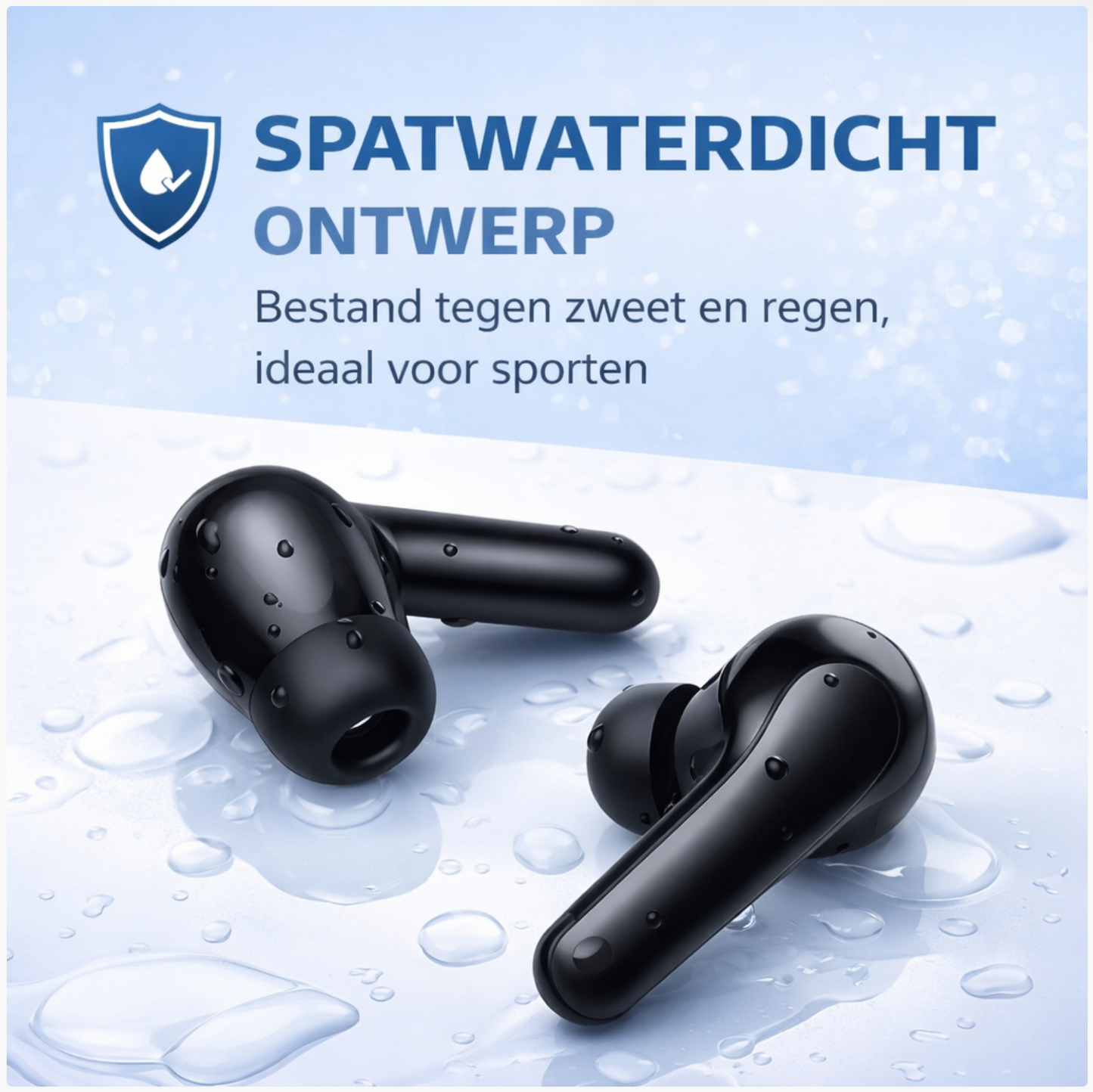 Draadloze Bluetooth Oordopjes - Geschikt voor alle apparaten met oplaadcase