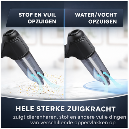 Draadloze auto stofzuiger – Krachtige handstofzuiger voor elk ruimte - USB Oplaadbaar