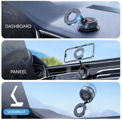 Magnetische Telefoonhouder Auto 360 graden Draaibaar – MagSafe Geschikt