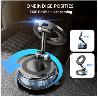 Magnetische Telefoonhouder Auto 360 graden Draaibaar – MagSafe Geschikt