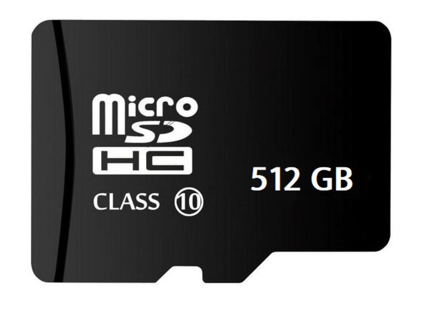 Carte microSD 512 Go Classe 10 + adaptateur SD