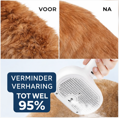 Professionele Honden en Kattenborstel – Verwijdert losse haren en vermindert verharing voor alle vachtsoorten