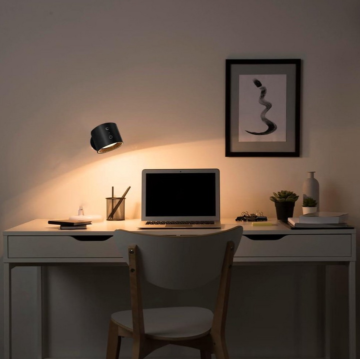 Rixoline Draadloze LED Wandlamp met afstandsbediening – Warm & koud Licht