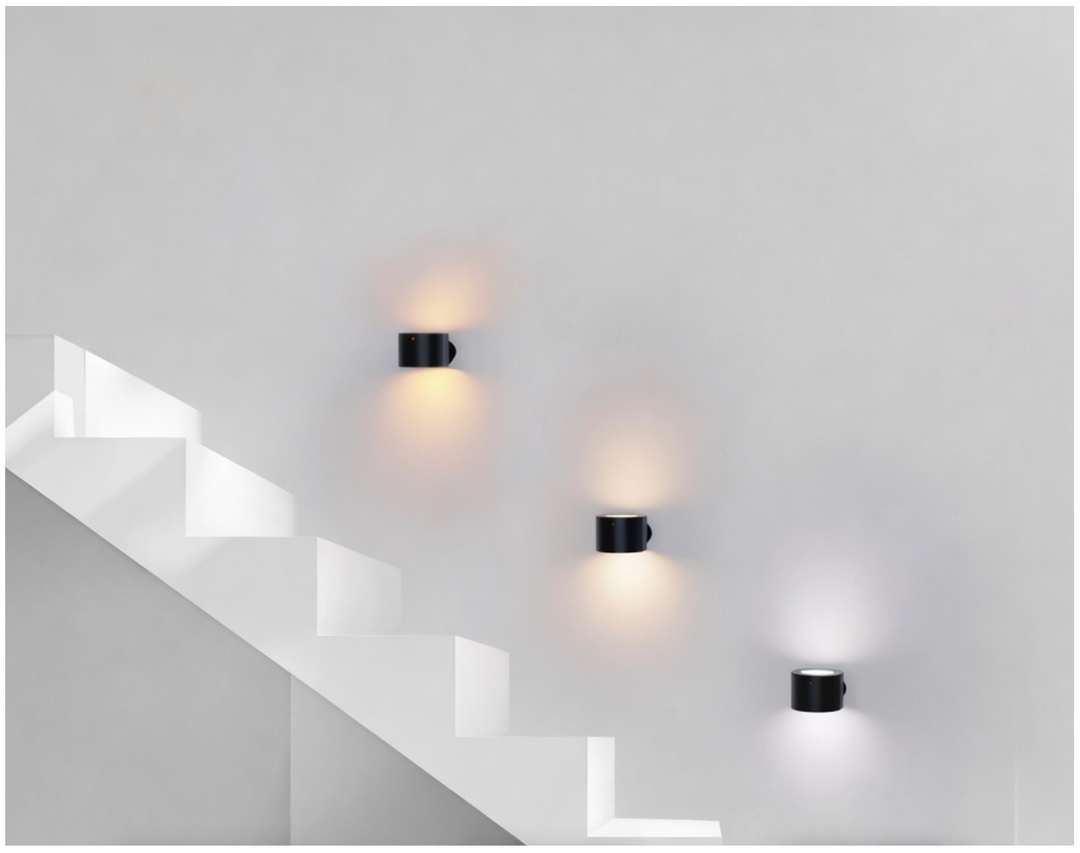 Rixoline Draadloze LED Wandlamp met afstandsbediening – Warm & koud Licht