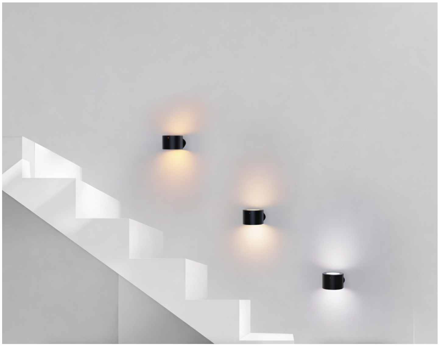 Rixoline Draadloze LED Wandlamp met afstandsbediening – Warm & koud Licht