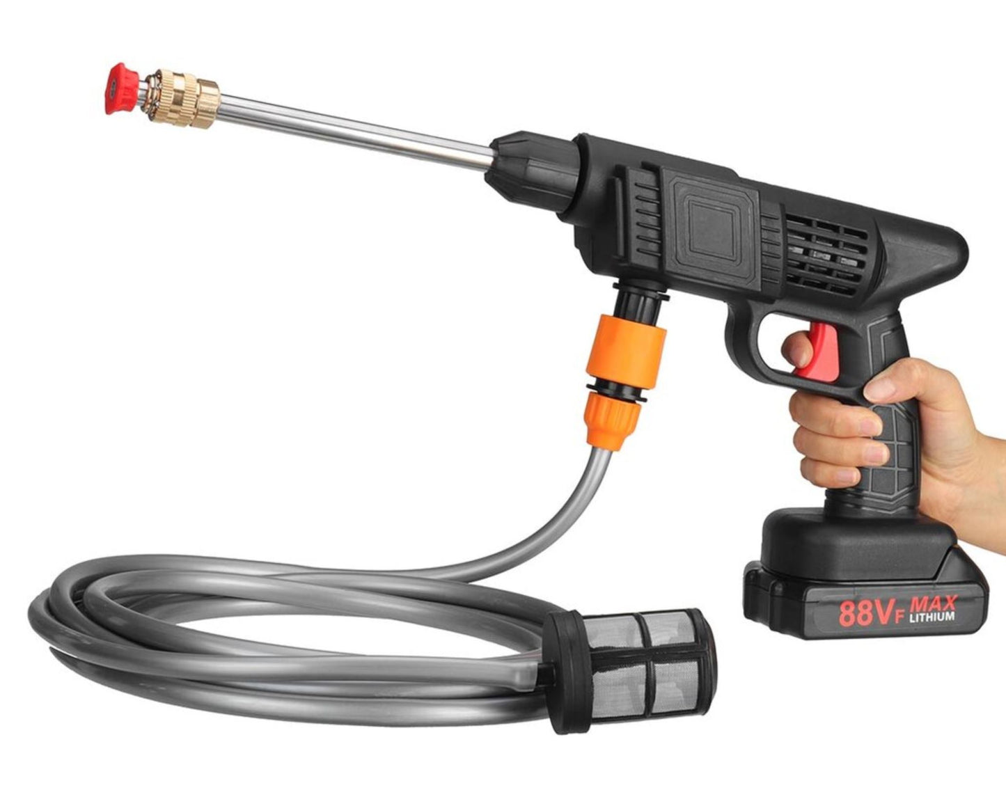 Rixoline™ Accu Hogedrukreiniger Draadloos 300W - 48 Volt - 30 BAR