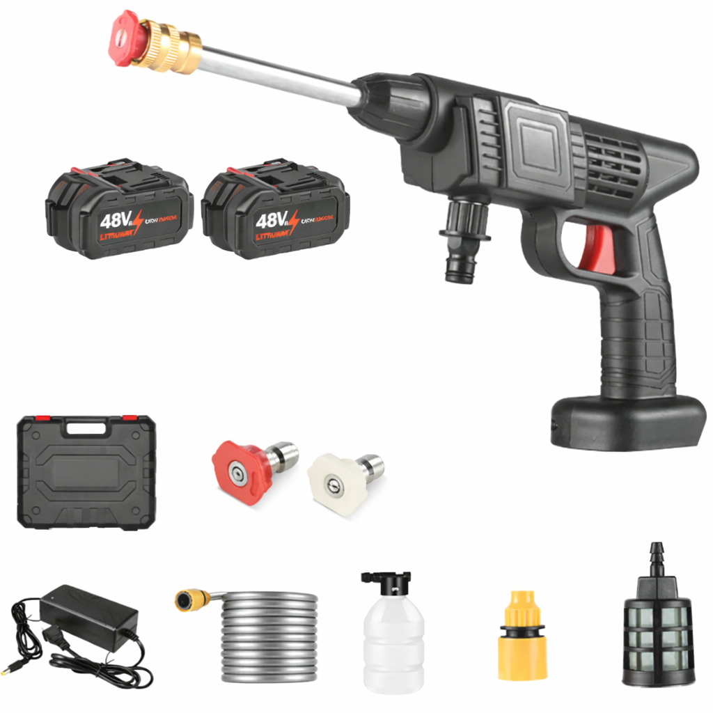 Rixoline™ Accu Hogedrukreiniger Draadloos 300W - 48 Volt - 30 BAR
