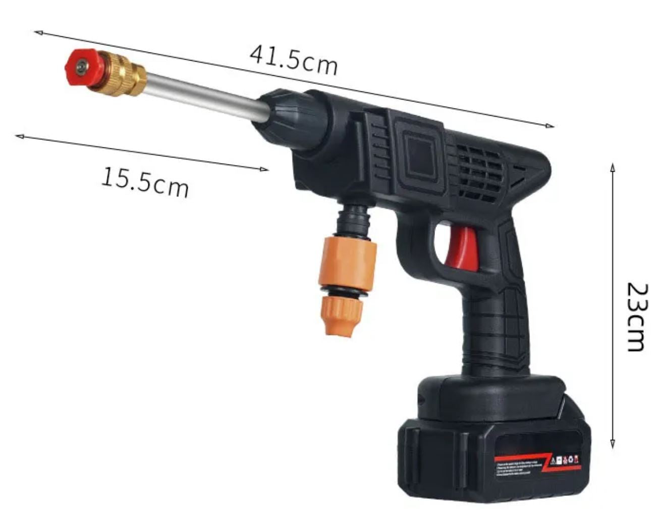 Rixoline™ Accu Hogedrukreiniger Draadloos 300W - 48 Volt - 30 BAR