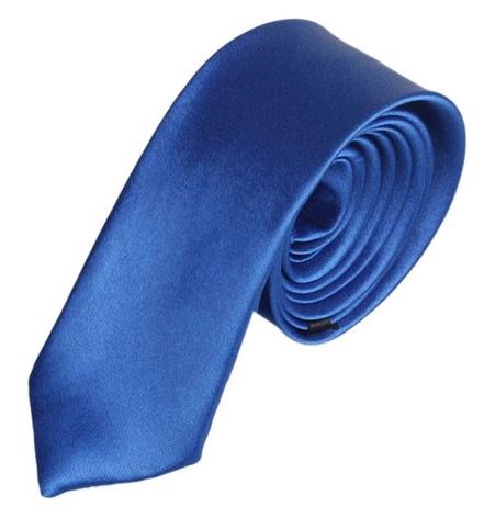 Cravate étroite pour homme