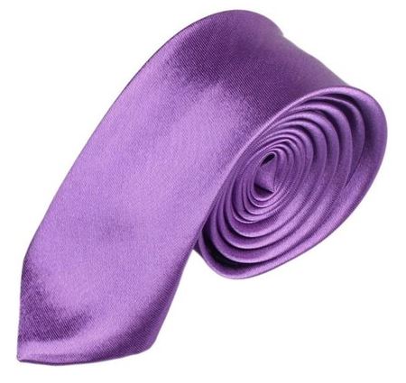 Cravate étroite pour homme
