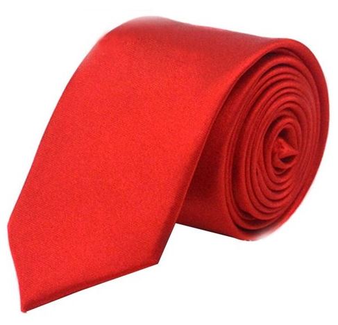 Cravate étroite pour homme