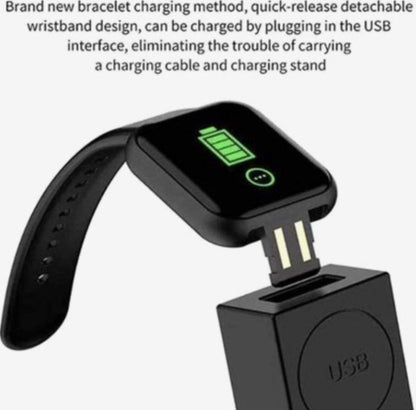 Smartwatch met Bluetooth - Hartslagmeter - Activity tracker - Waterbestendig