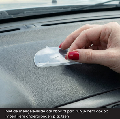 Telefoonhouder auto met zuignap en magnetische houder 360° draaibaar - Geschikt voor MagSafe