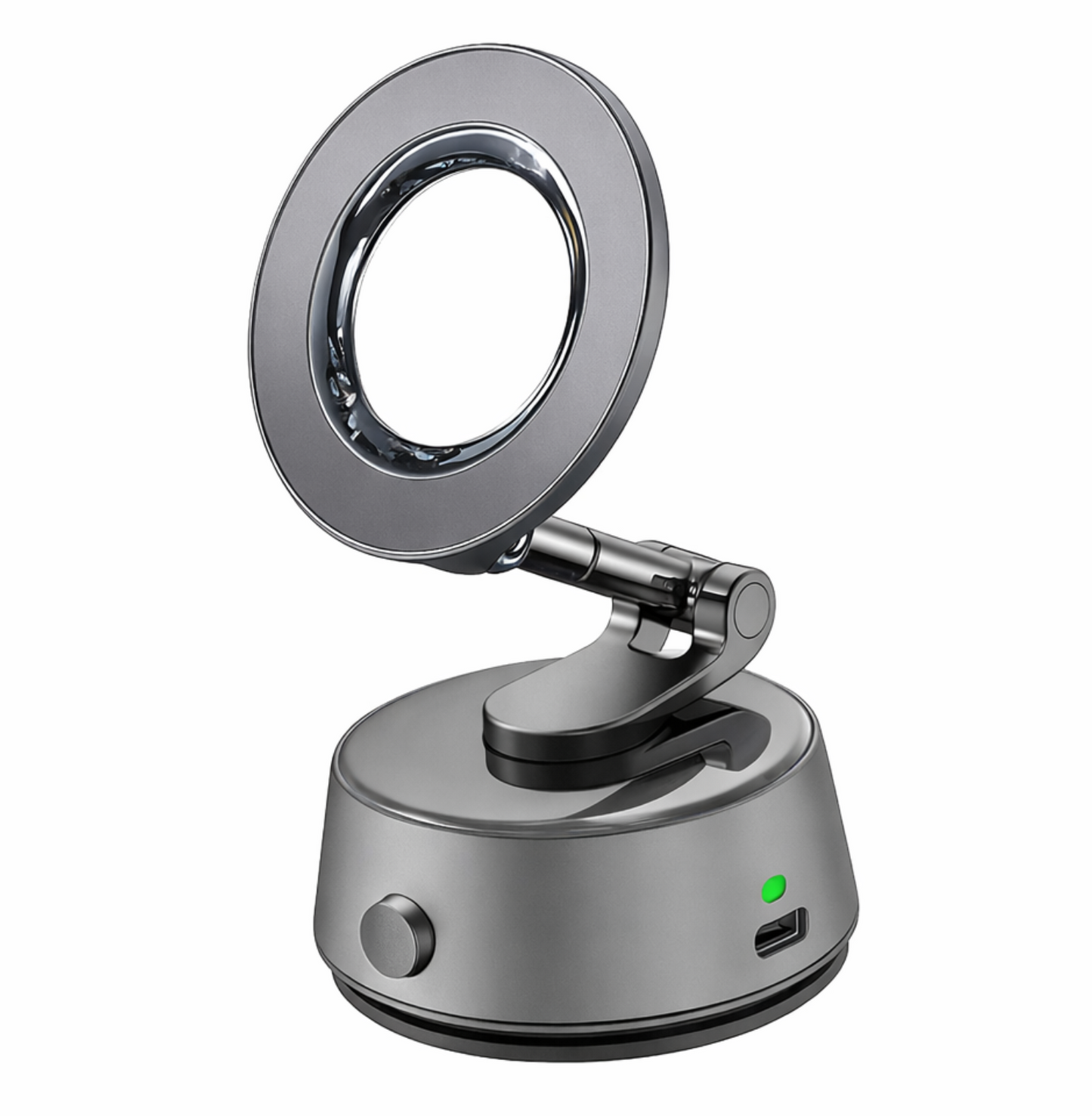 Telefoonhouder auto met zuignap en magnetische houder 360° draaibaar - Geschikt voor MagSafe