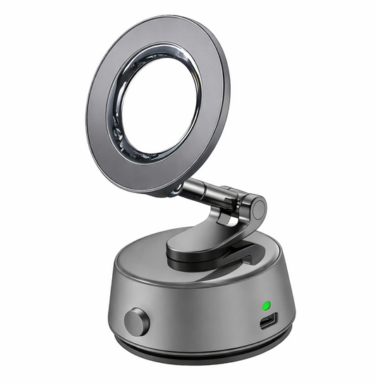 Telefoonhouder auto met zuignap en magnetische houder 360° draaibaar - Geschikt voor MagSafe
